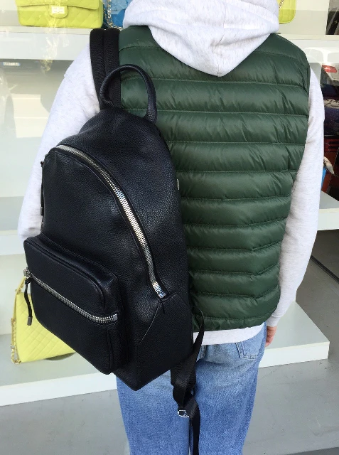 Vīriešu ādas mugursoma 93681