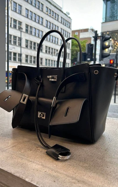 Ādas pleca soma 8087