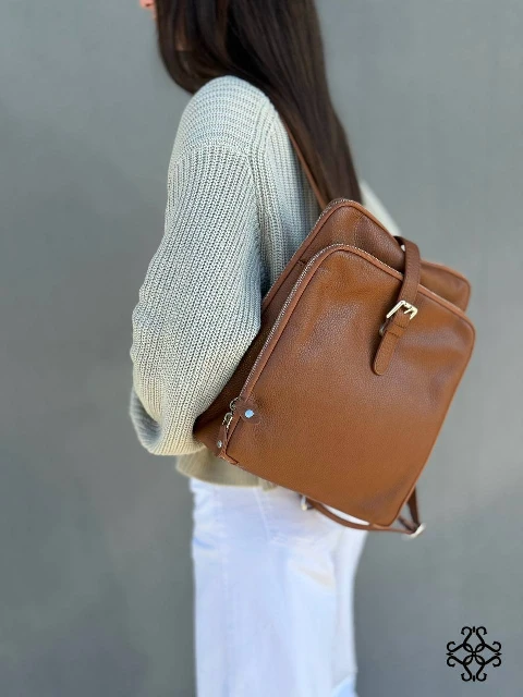 Ādas mugursoma 80174