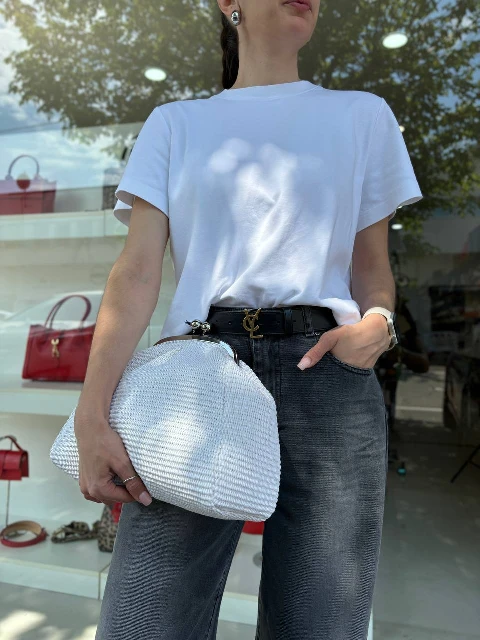 Ādas crossbody, klača soma 94765