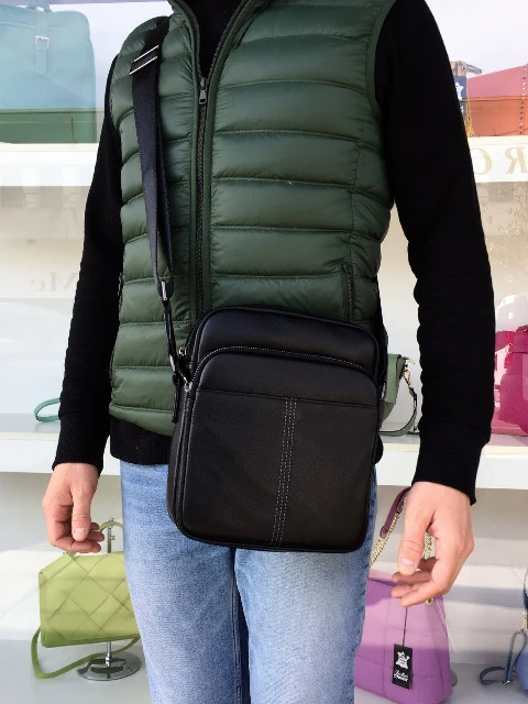 Vīriešu ādas crossbody soma 94861