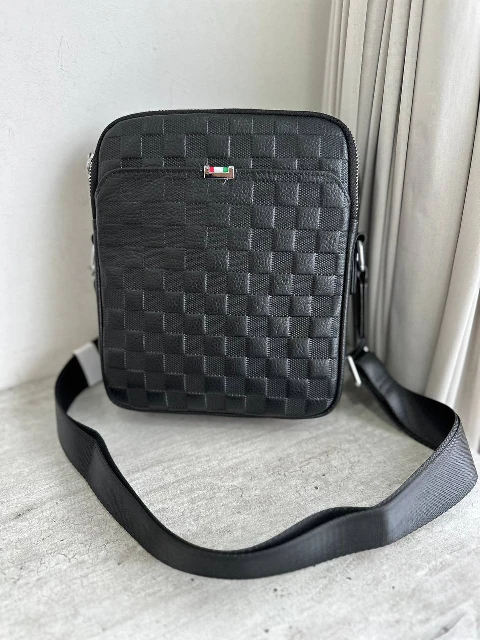 Vīriešu ādas crossbody soma 95106