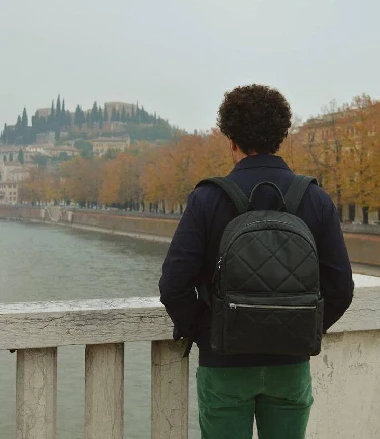 Vīriešu ādas mugursoma 93167