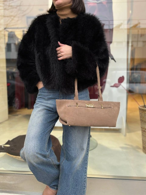 Ādas plecu soma 95610