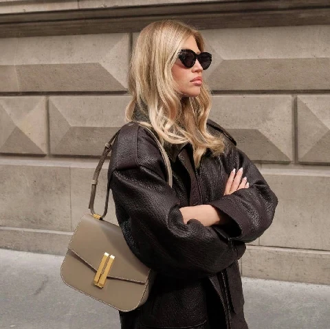 Ādas crossbody soma 80218