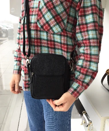 Vīriešu ādas crossbody soma 94956