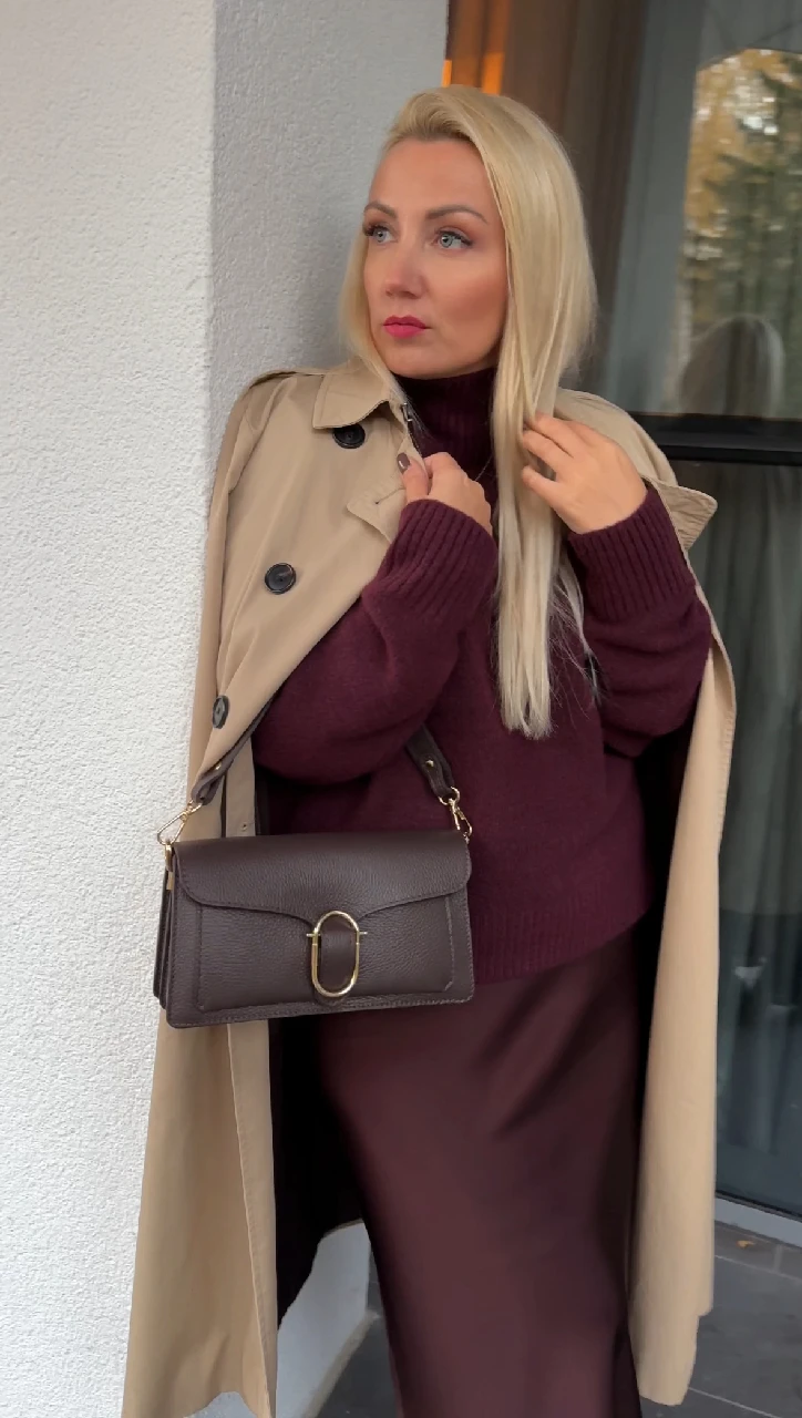 Ādas crossbody soma 94256