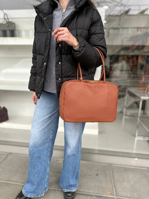 Ādas pleca soma 95430