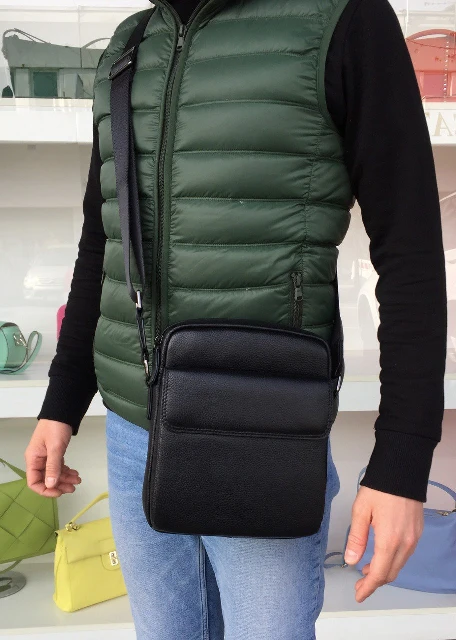 Vīriešu ādas crossbody soma 94661