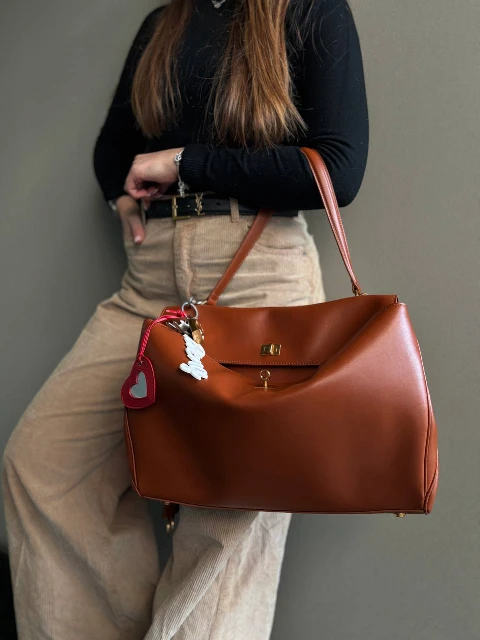 Ādas pleca soma maxi 95414