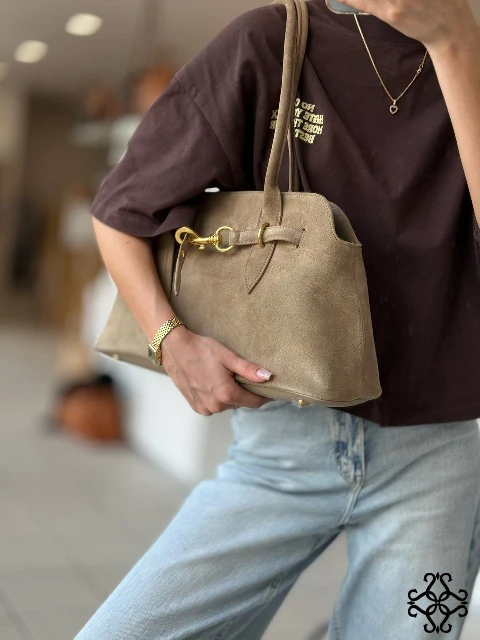 Zamšadas pleca soma 8034