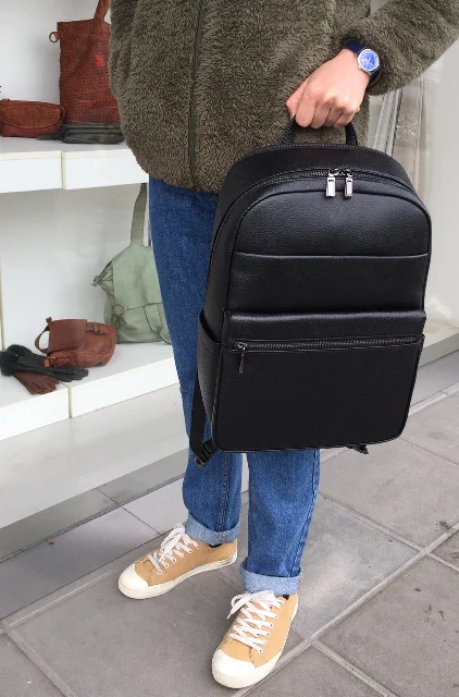 Vīriešu ādas mugursoma 94667