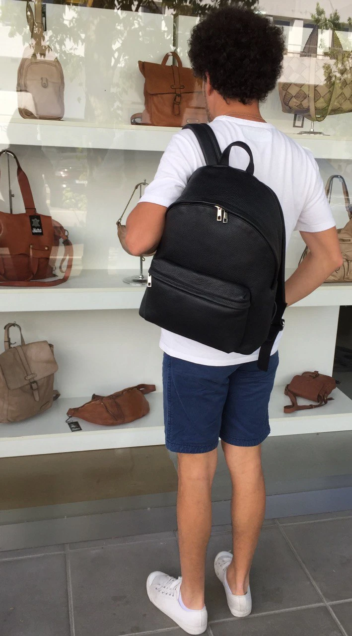 Vīriešu ādas mugursoma 94823