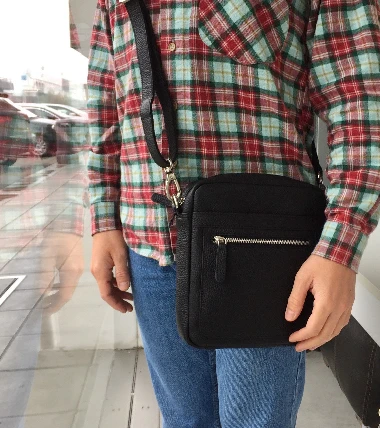 Vīriešu ādas crossbody soma 94954