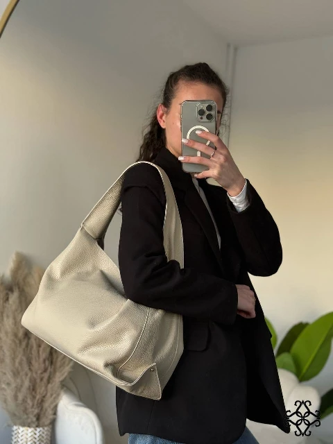 Ādas plecu soma 80466