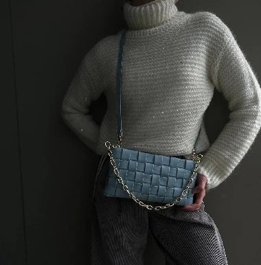 Ādas crossbody, klača soma 94638