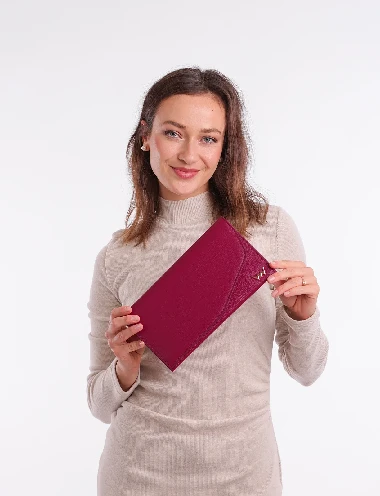 VUCH ādas klača soma Tiberio