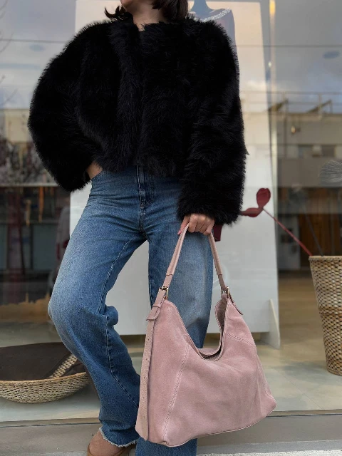 Ādas plecu soma 95580